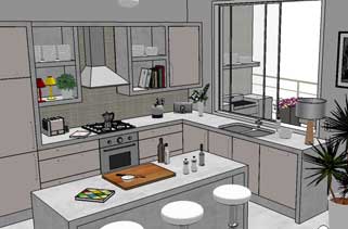 kitchen view